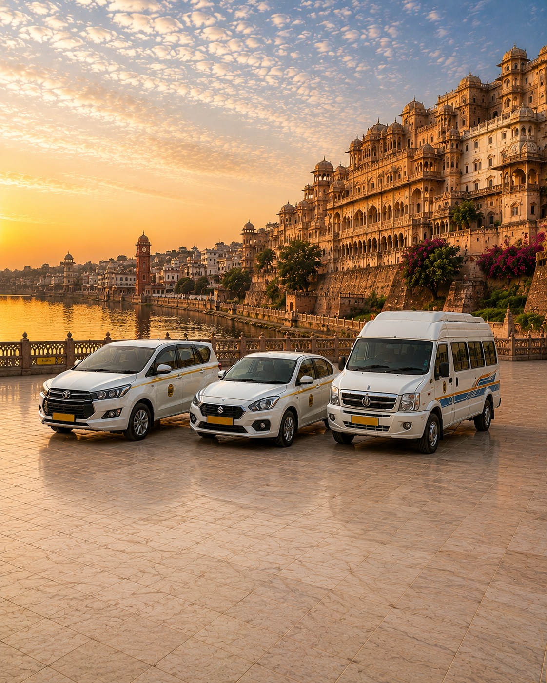 Ahmedabad to Jaipur Taxi Service