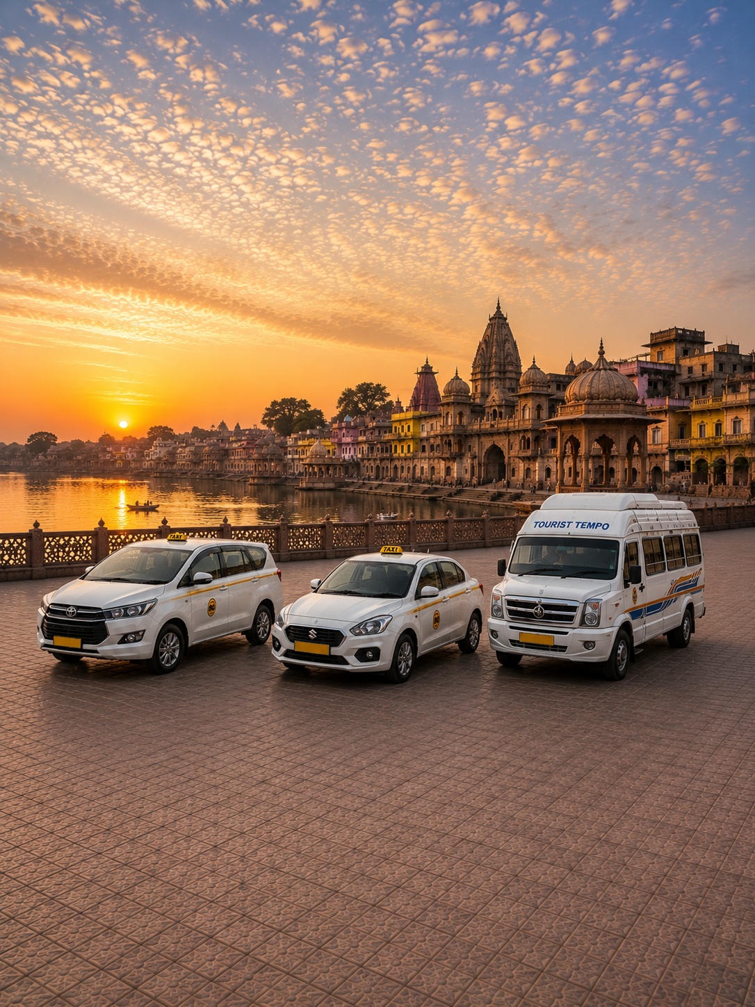 Jaipur to Vrindavan Taxi Service